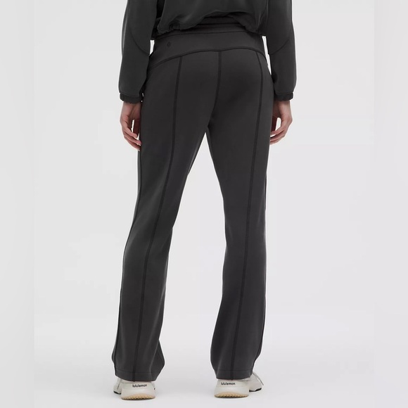 Lululemon Brushed Softstreme Funnel-Neck Zip Up Jacket and High Rise Pant Set - Picture 4 of 13